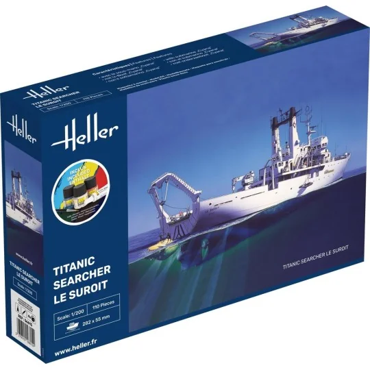 STARTER KIT Titanic Searcher "Le Suroit", 1/200 - Heller 56615