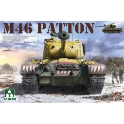 US Medium Tank M-46 PATTON, 1/35 - Takom TAK2117