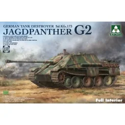 Jagdpanther G2 German Tank Destroyer Sd. Kfz.173 w/full interior ki...