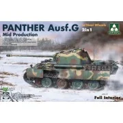 WWII German medium Tank Panther Ausf.G Mid production w/Steel Wheel...