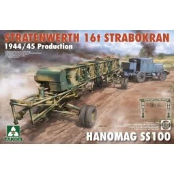 Stratenwerth 16t Strabokran 1944/45 Production & Hanomag ss100, 1/3...