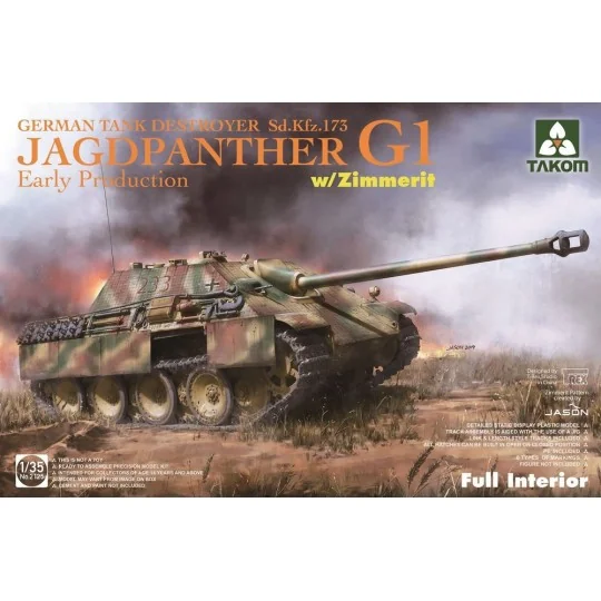 Jagdpanther G1 early production German Tank Destroyer Sd.Kfz.173 w/... Jagdpanther G1 early production German Tank Destroyer Sd.Kfz.173 w/...