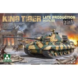 WWII Ger Heavy Tank Sd.Kfz182 King Tiger  Late Producti 2in1(withou...