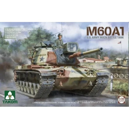M60A1 U.S .ARMY MAIN BATTLE TANK - Takom TAK2132