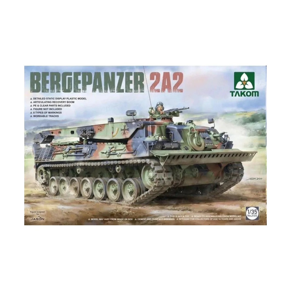 Bergepanzer 2A2 - Takom TAK2135