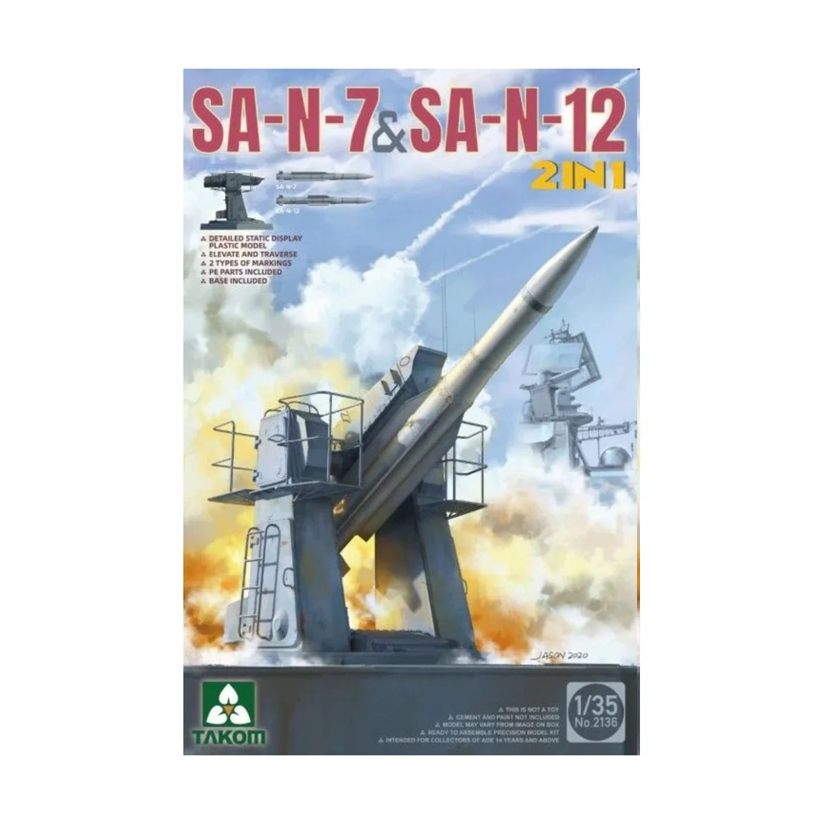 SA-N-7 & SA-N-12 2 in 1 - Takom TAK2136