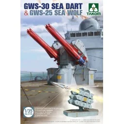 GWS-30 SEA DART & GWS-25 SEA WOLF - Takom TAK2138