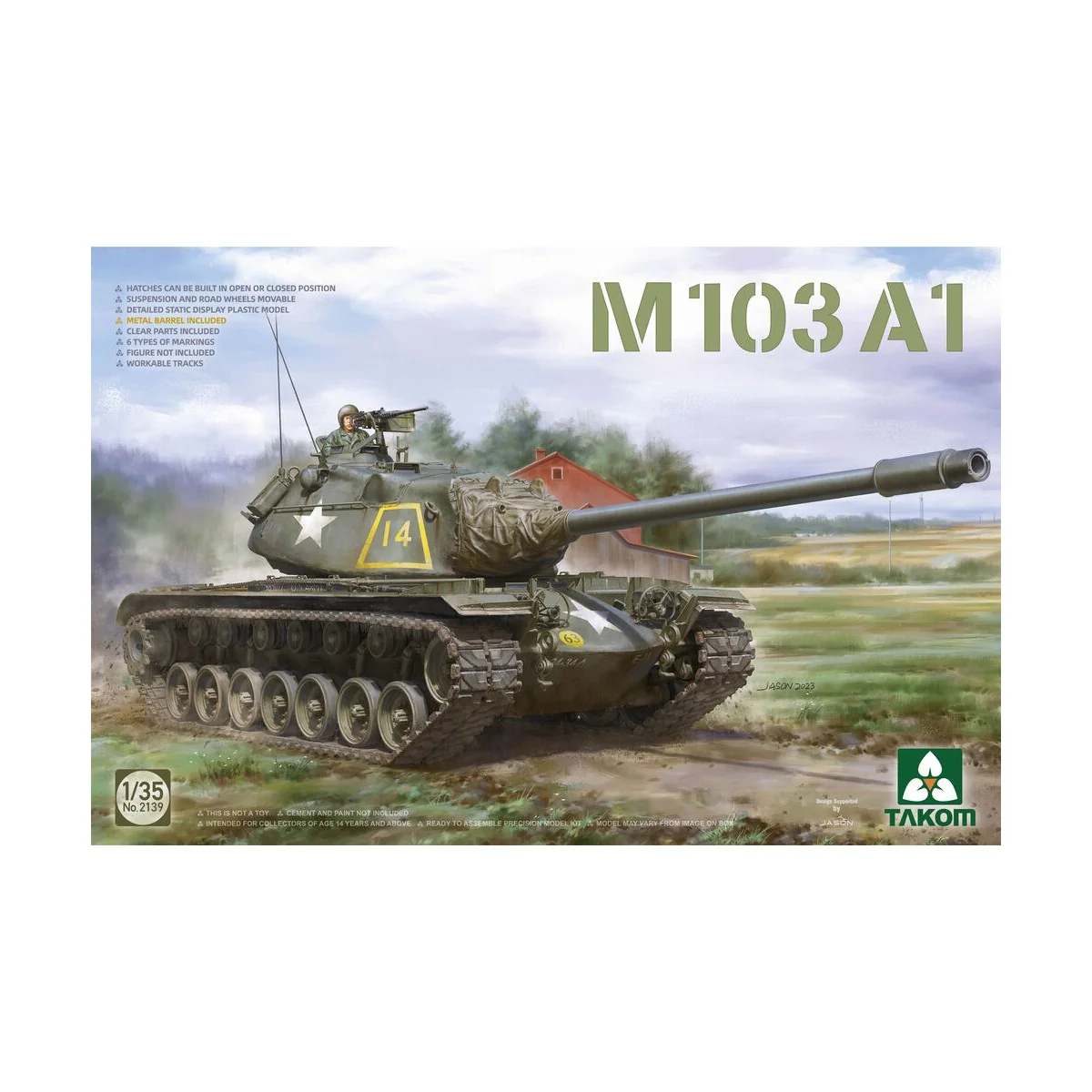 M103 A1 - Takom TAK2139