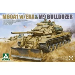 M60A1 w/ERA&M9 BULLDOZER - Takom TAK2142