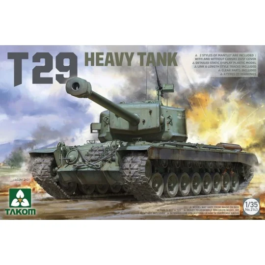 U.S. Heavy Tank T29 - Takom TAK2143