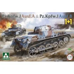 Pz.Kpfw.I Ausf.A & Pz.Kpfw.I Ausf. B (1+1), 1/35 - Takom TAK2145