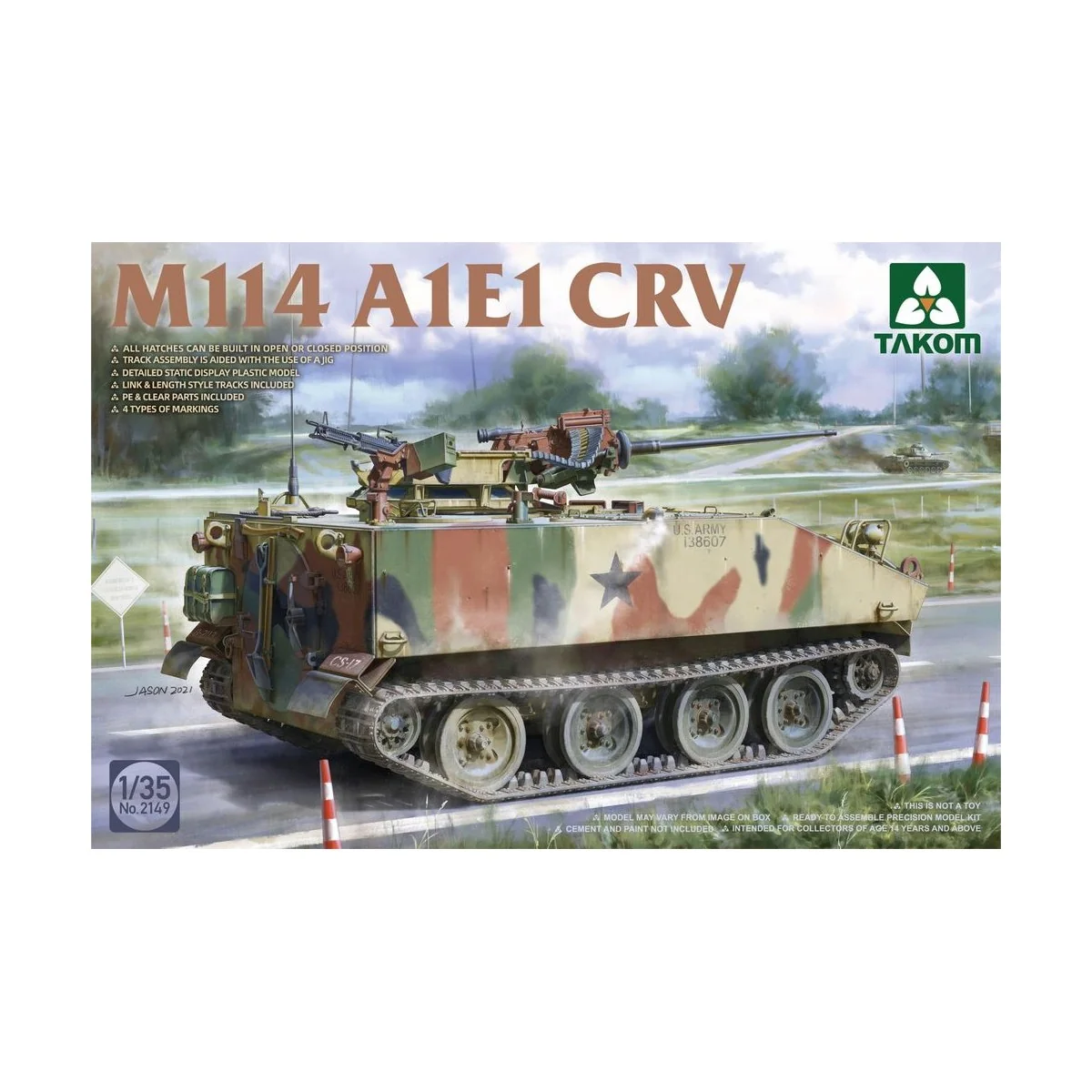 M114 A1E1 CRV - Takom TAK2149
