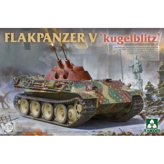 FLAKPANZER V 'kugelblitz', 1/35 - Takom TAK2150