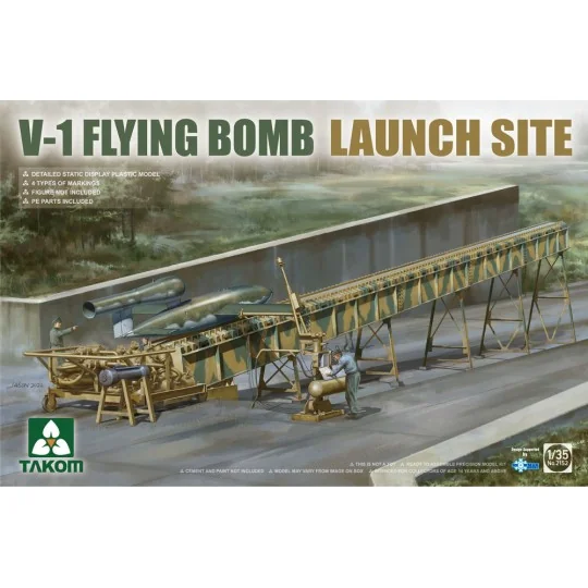 V-1 FLYING BOMB LAUNCH SITE, 1/35 - Takom TAK2152