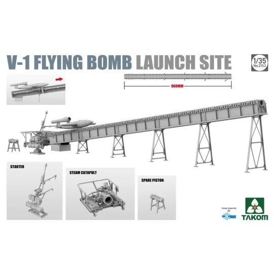 V-1 FLYING BOMB  LAUNCH SITE - Takom TAK2152