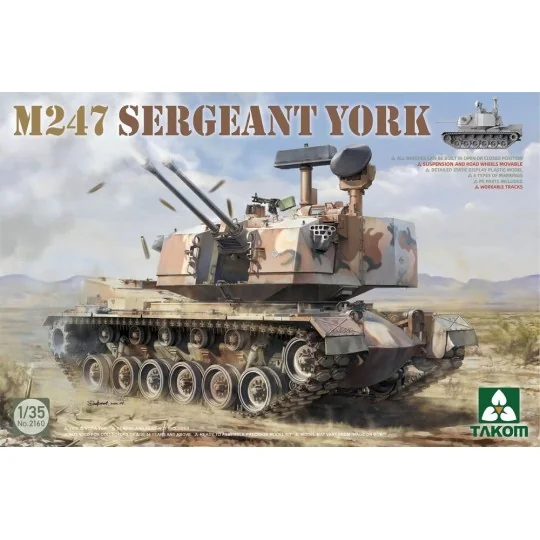 M247 SERGEANT YORK - Takom TAK2160