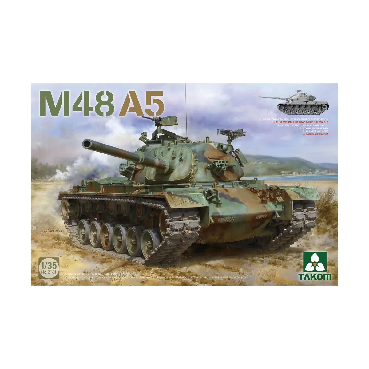 M48A5 - Takom TAK2161