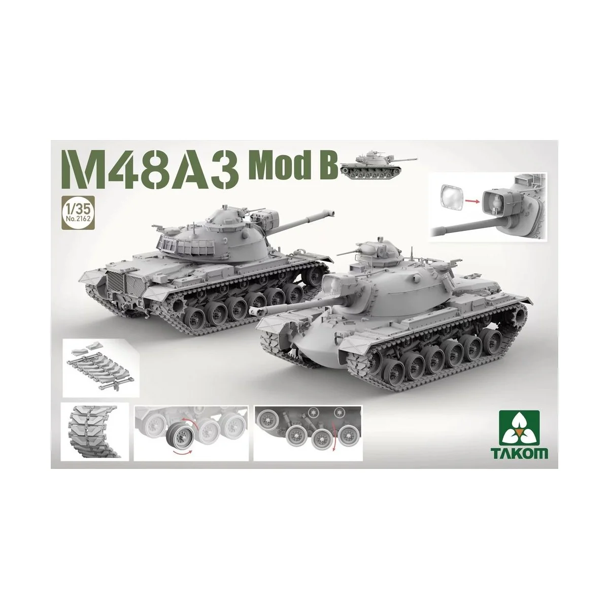 M48A3 Mod B - Takom TAK2162