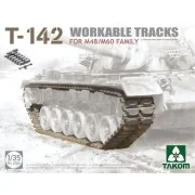 T-142 WORKABLE TRACKS FOR M48/M60 FAMILY - Takom TAK2164