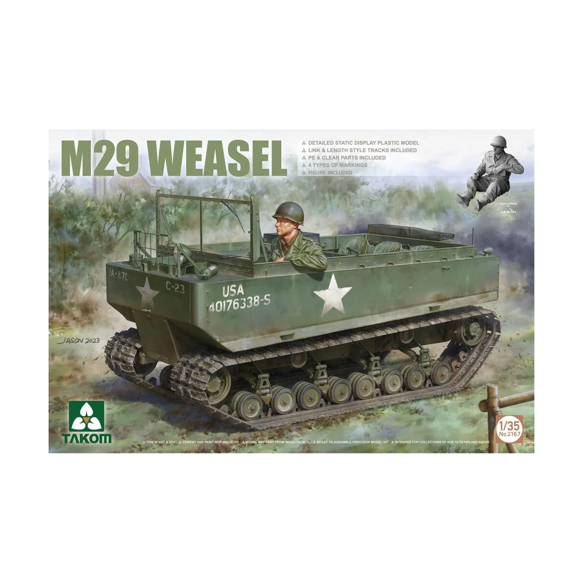 M29 Weasel, 1/35 - Takom TAK2167