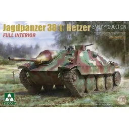 Jagdpanzer 38(t) Hetzer EARLY PRODUCTION w/FULL INTERIOR, 1/35 - Ta...