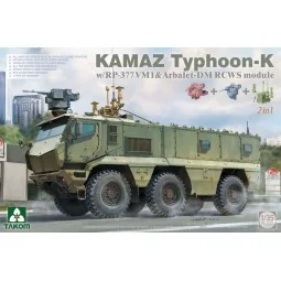 Kamaz Typhoon-K w/RP-377VM1 & Arbalet-DM RCWS Module 2in1 - Takom T...
