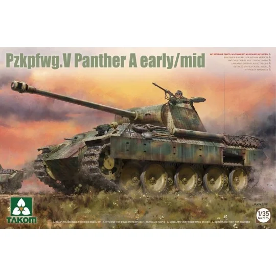 Pzkpfwg.V Panther A early/mid - Takom TAK2175