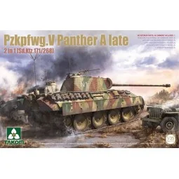 Pzkpfwg.V Panther A late  2in1 (Sd.Kfz.171/268) - Takom TAK2176