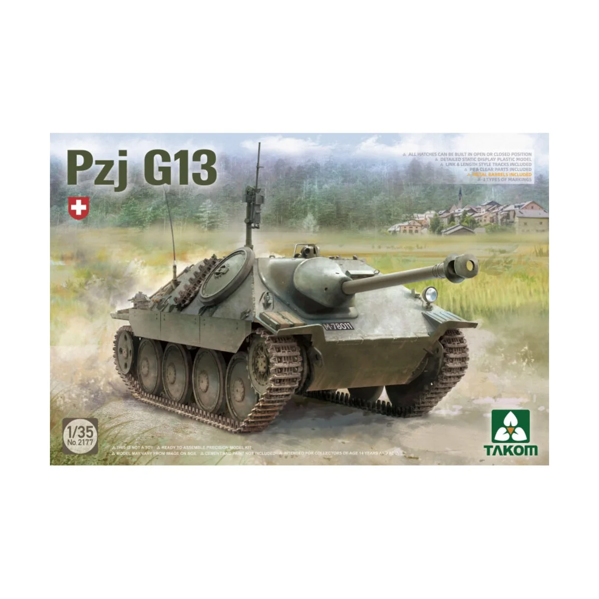 Pzj G13, 1/35 - Takom TAK2177