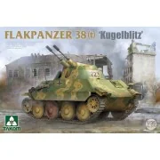 Flakpanzer 38(t) 'Kugelblitz', 1/35 - Takom TAK2179 Flakpanzer 38(t) 'Kugelblitz', 1/35 - Takom TAK2179