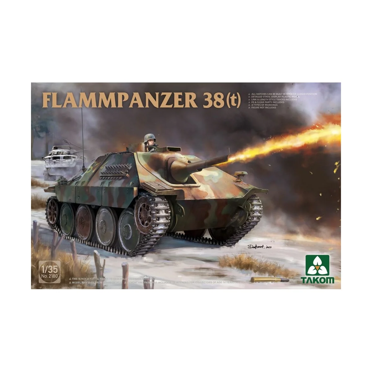 Flammpanzer 38(t) - Takom TAK2180