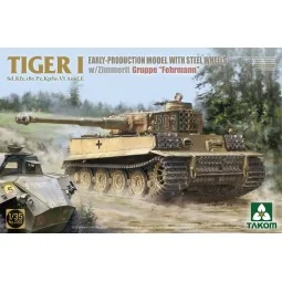 TIGER I Sd.Kfz.181 Pz.Kpfw.VI Ausf.E EARLY-PRODUCTION MODEL WITH ST...