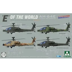 E' OF THE WORLD AH-64E ATTACK HELICOPTER (LIMITED EDITION), 1/35 - ...