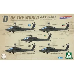 D' Of The World AH-64D Attack Helicopter (Limited Edition) - Takom ...