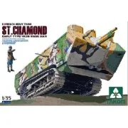French Heavy Tank St.Chamond Early Type, 1/35 - Takom TAK2002