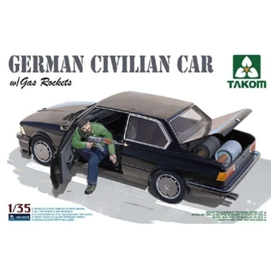 German Civilian Car with Gas Rockets - Takom TAK2005