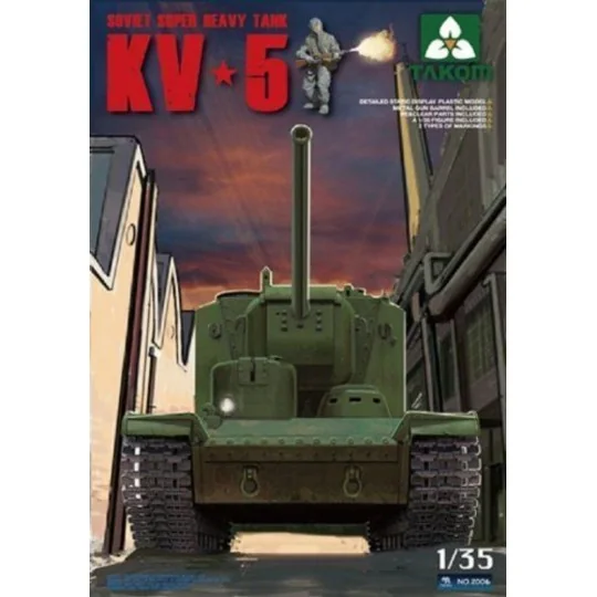 Soviet Super Heavy tank KV-5 - Takom TAK2006