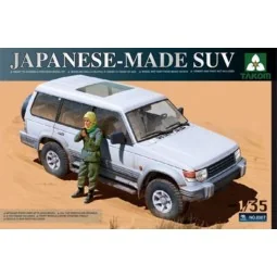 Japanese-made SUV with figure, 1/35 - Takom TAK2007