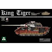 WWII German Heavy Tank Sd.Kfz.182 King Tiger Porsche Turret w/Zimme...