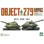 Object 279+Object 279M+NBC Soldier Soviet Heavy Tank, 1/72 - Takom ...