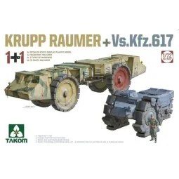 Krupp Räumer +Vs.Kfz.617 - Takom TAK5007