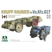 Krupp Räumer +Vs.Kfz.617 - Takom TAK5007