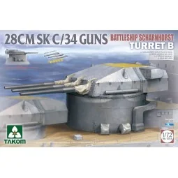 BATTLESHIP SCHARNHORST Tur. B 28CMSK C/34GUNS - Takom TAK5016