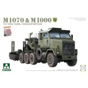M1070&M1000 70 TON TANK TRANSPORTER, 1/72 - Takom TAK5021 M1070&M1000 70 TON TANK TRANSPORTER, 1/72 - Takom TAK5021