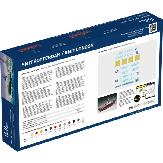 STARTER KIT Smit Rotterdam / Smit London, 1/200 - Heller 56620