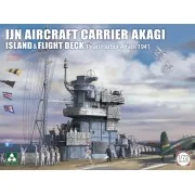 IJN Aircraft Carrier Akagi Island & Flight Deck Pearl Harbor Attack...