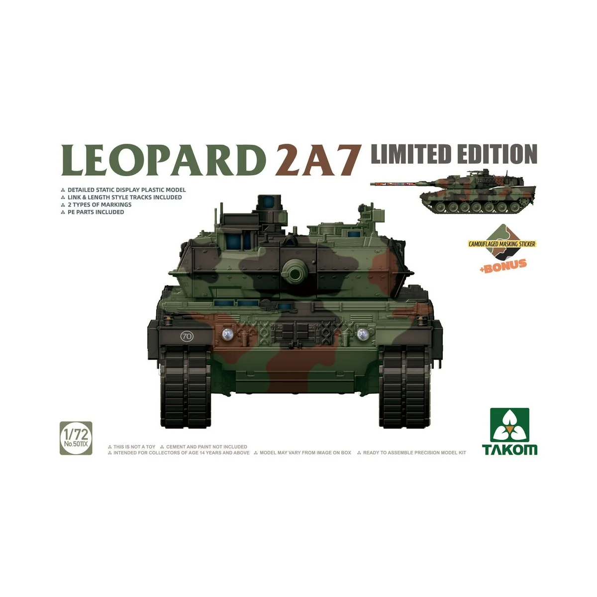 LEOPARD 2A7 - Takom TAK5011X
