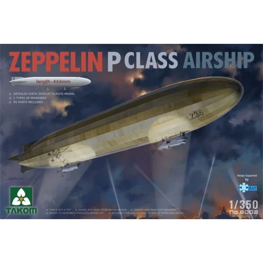 ZEPPELIN P CLASS AIRSHIP - Takom TAK6002