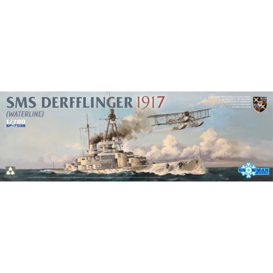 SMS Derfflinger1917(Waterline) w/3D printed FF-33E - Takom TAKSp7039