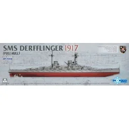 SMS Derfflinger 1917(Full Hull) w/metal barrels 8pcs - Takom TAKSp7...